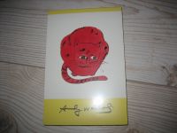 Andy Warhol Katze rot Schreibblock NEU OVP Nordrhein-Westfalen - Niederkrüchten Vorschau