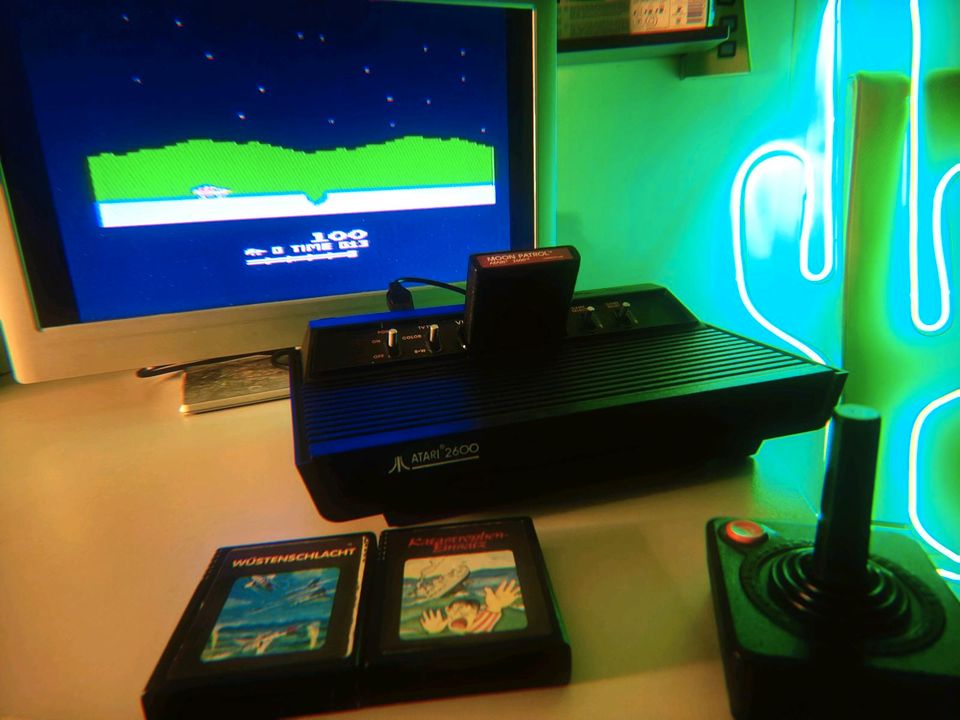 Atari 2600 mit 3 Spielen in Koblenz