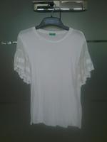 Gr. 36 S United colors of benetton T-Shirt Top weiß Damren Niedersachsen - Melle Vorschau