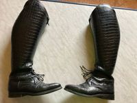 Damen Kroko Reitstiefel von Kempkens Gr. 39 Weit TOP ERHALTEN! Nordrhein-Westfalen - Leichlingen Vorschau