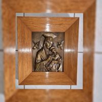 Chr.WandBild "Mutter Gottes mit Jesus" Bronze/Messing Holz massiv Nordrhein-Westfalen - Paderborn Vorschau