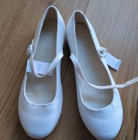 neu, ungetragen, weiße Ballerina Next UK  Größe 38 Riemchen Saarland - Gersheim Vorschau