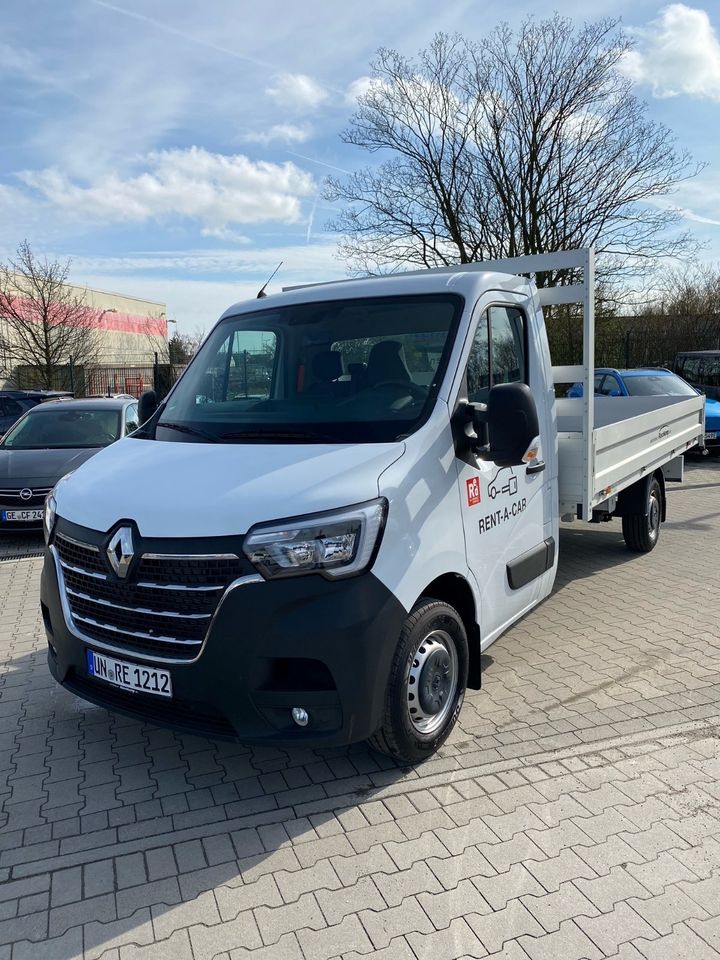 Renault Master Pritsche Transporter mieten Vermietung in Lünen