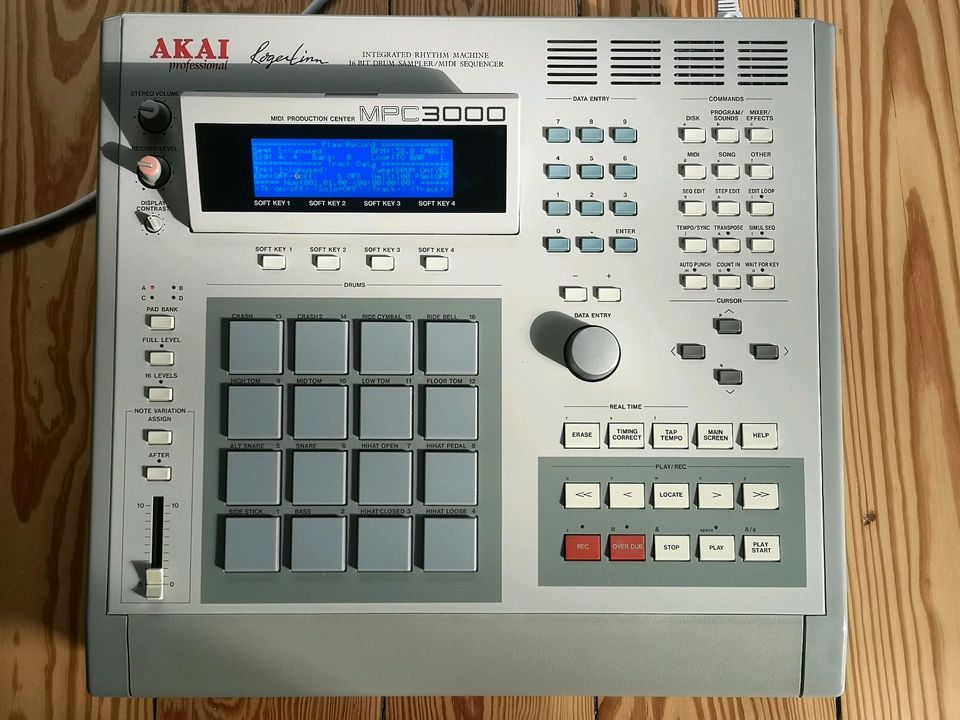 Akai MPC 3000 in Tremsbüttel