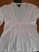 Strick Weste gr M Beige mit lochstickerei Rheinland-Pfalz - Welling Vorschau