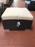 Gartenhocker Outdoor Lounge Hocker Polyrattan braun 75 x 75 cm Neustadt - Hohentor Vorschau