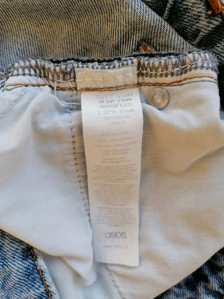 Asos Jeans W 29 L 32 fit waist in Magdeburg