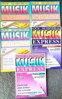 Musik Express  Konvolut 5 Bände Heft 6 7 8 9 10 /  Songbooks Niedersachsen - Wilhelmshaven Vorschau