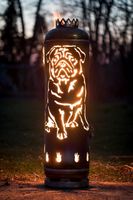 Feuerstelle Mops Feuertonne Garten Hunde Freunde Feuer 329 €* Niedersachsen - Leese Vorschau