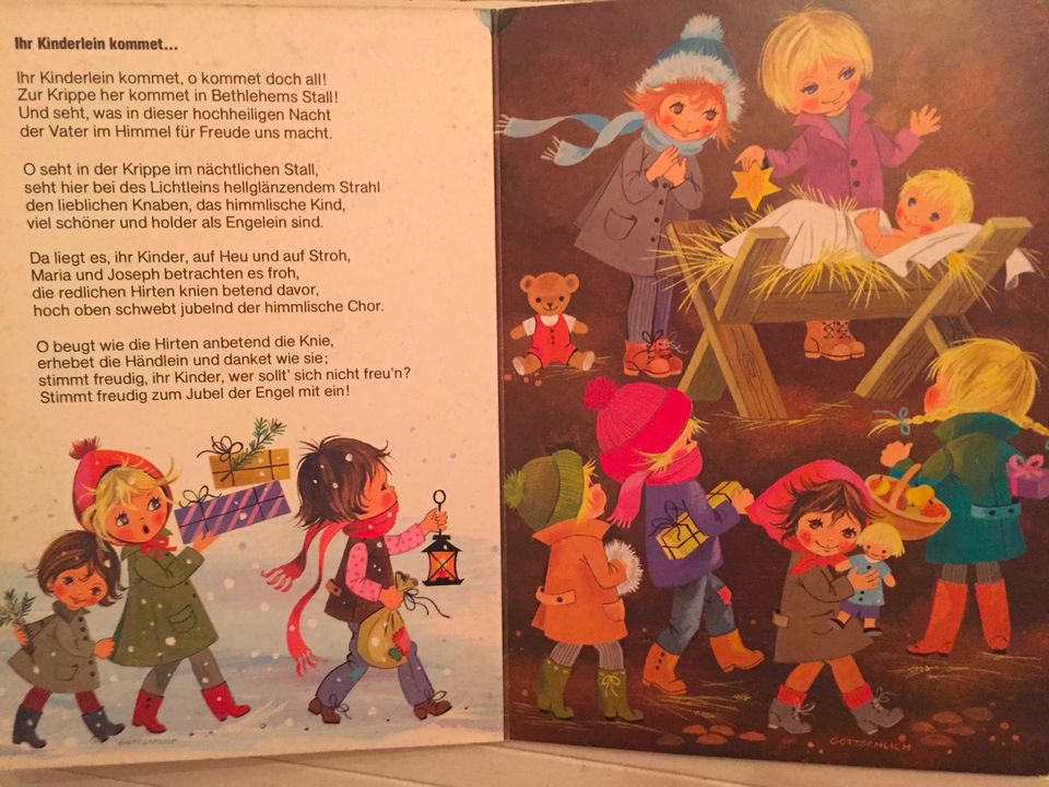 Buch Weihnachten Vorlesen Pestalozzi Vintage 60er 70er 80er Hippi in Gallmersgarten