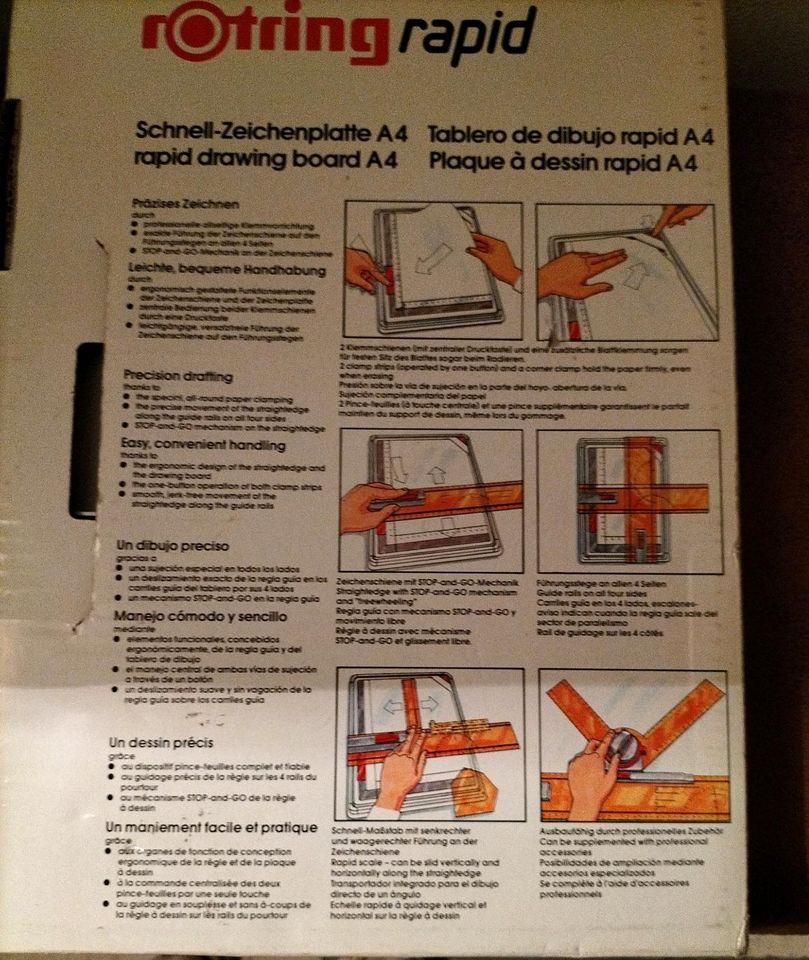 Rotring rapid, Schnell -Zeichenplatte A4 in Übach-Palenberg