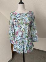 Blau weiss gestreifte rich & royal Bluse mit Blumen Größe 34 XS Bayern - Attenkirchen Vorschau