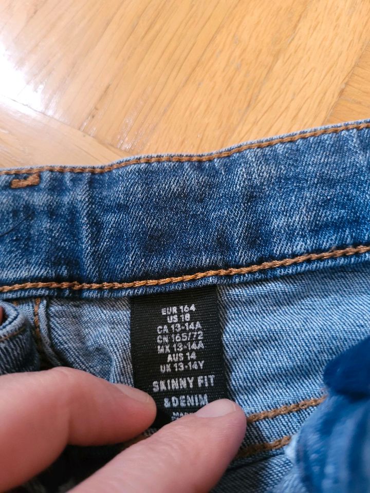 Jeans H&M, Doppelpack , 164 in München