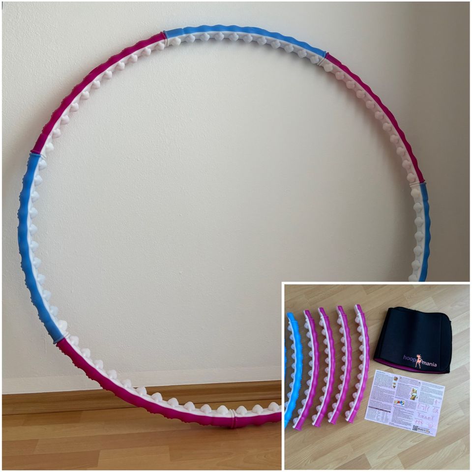 Hula Hoop + Bauchweggürtel von Hoopomania in Brennberg