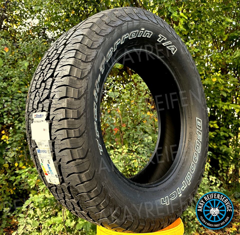 4x 245/75 R17 112T ➡️ BF GOODRICH TRAIL TERRAIN OFFROAD REIFEN ➡️ M+S GELÄNDE AT ALLWETTERREIFEN ALLWETTER GANZJAHRESREIFEN GANZJAHRES JEEP Wrangler JT Gladiator Ford F-250 Nissan Titan NEU in Melle