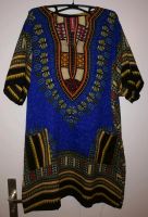 Ethno Bluse Dashiki Afrika Gr L, blau bunt -- €20 Berlin - Mitte Vorschau