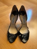 Jimmy Choo Damen Pumps High Heels Leder Peeptoes schwarz Gr. 40 Niedersachsen - Isernhagen Vorschau