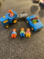 Original PLAYMOBIL alt Traktor Anhänger Auto Figuren Mülheim - Köln Holweide Vorschau