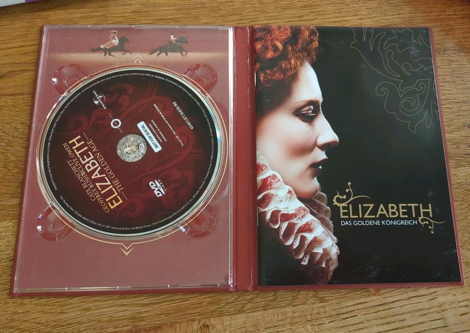 DVD Elisabeth Cate Blanchett Geoffrey Rush goldene Königreich in Schwerin