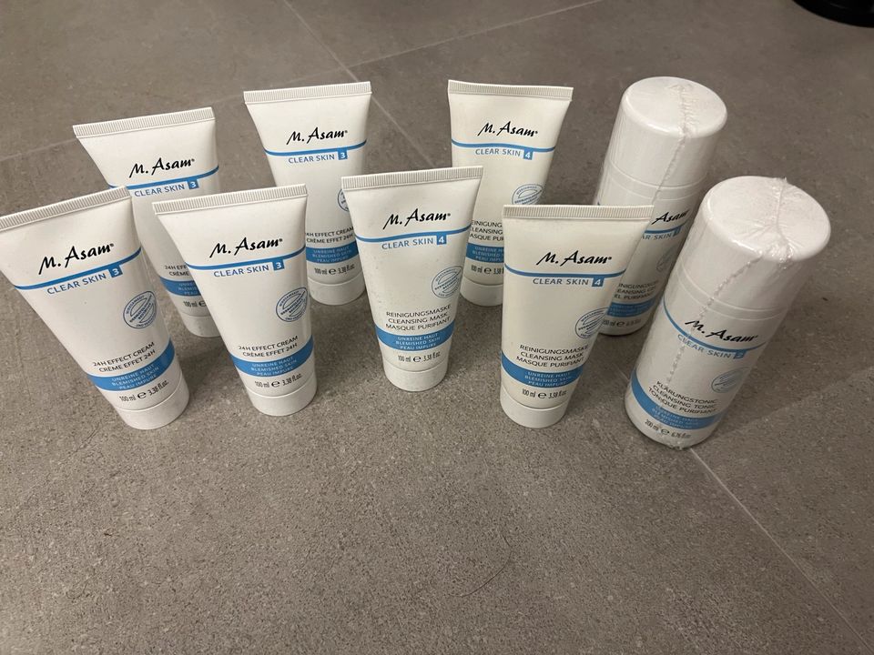 Asam  Set, Creme, Maske, Reinigungsgel in Rückersdorf