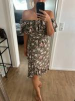 Wunderschönes trägerloses Kleid Maxi blumig Bayern - Gerbrunn Vorschau