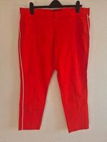 Bengalin Hose rot mit Paspel weiß stretchig  48/50 Berlin - Biesdorf Vorschau