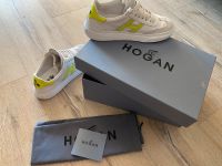 Hogan schuhe sneaker weiß neon gelb palme 35/36 Hessen - Zwingenberg Vorschau