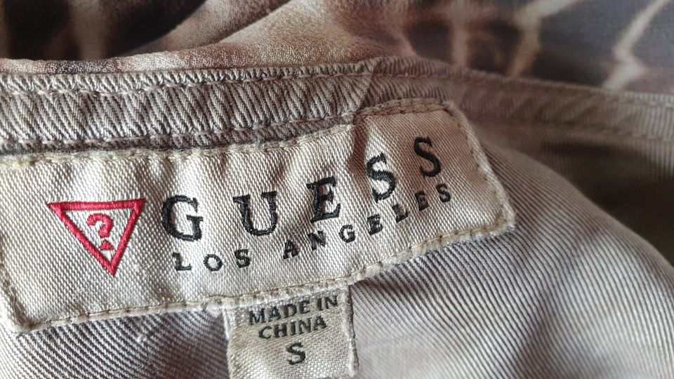 "Guess" Damen Blaser,Jacke mit seiden Schal Gr.S Tencel 100% in Mainz