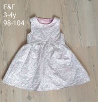 F&F Kleid 3-4y 98-104 Rosé festlich Baden-Württemberg - Pforzheim Vorschau