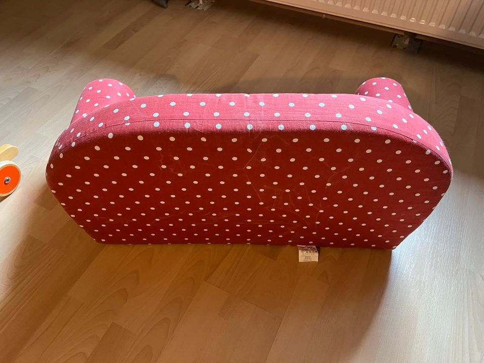 Rotes Kinder Mini Sofa in Embsen