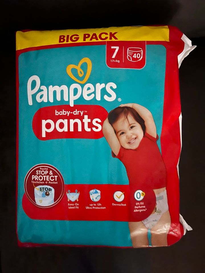 Pampers Pants Big Pack No. 7 in Karlsfeld