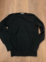 Yessica schwarzer Feinstrickpullover mit V Ausschnitt M Bayern - Roth Vorschau