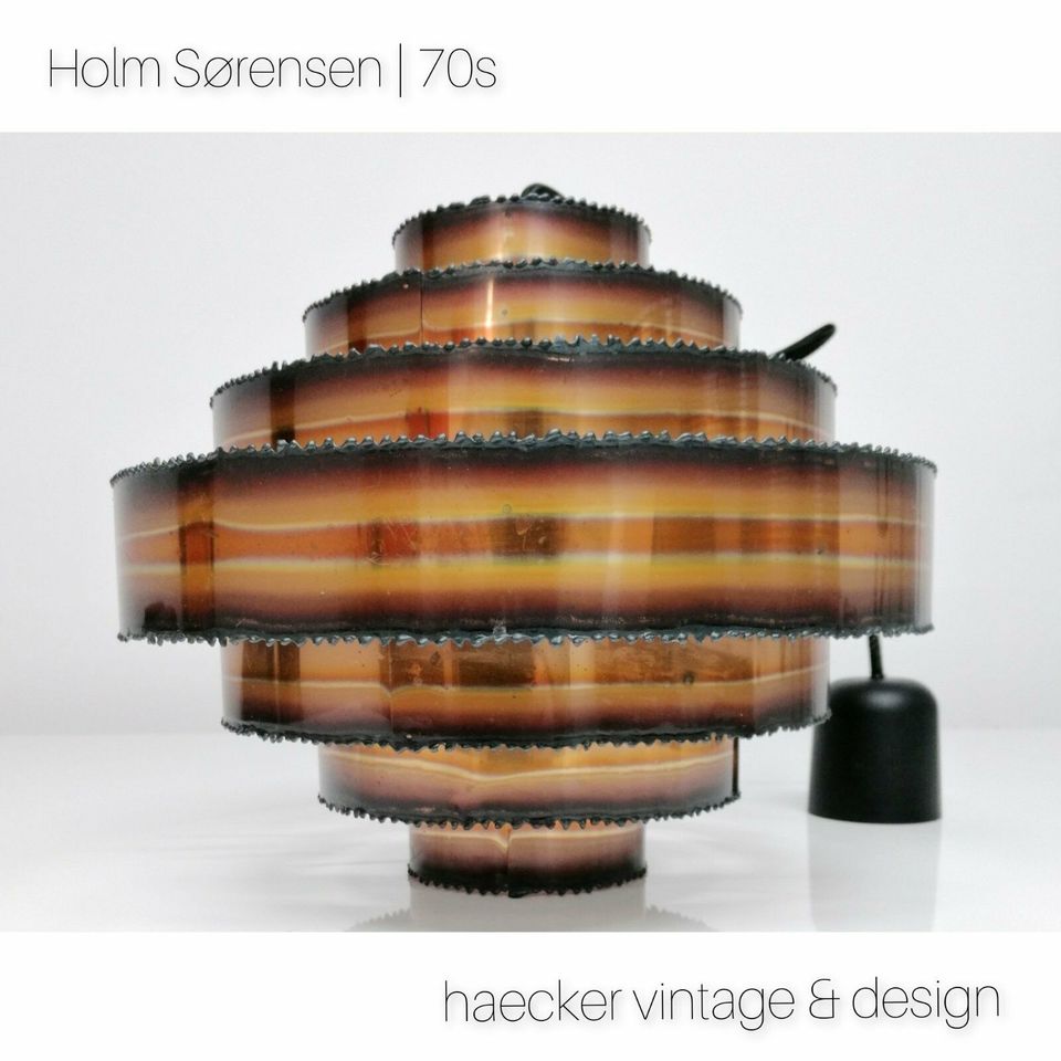 Holm Sörensen danish design 60er zu retro vintage teak Lampe in Baden-Baden