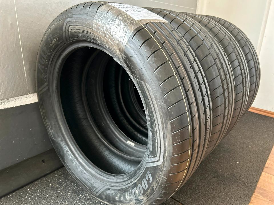 4x Sommerreifen Goodyear Asym3 235/55 R18 100V inkl. Montage in Burgwald