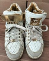 Michael Kors Sneaker Schuhe weiß gold Größe 39 Baden-Württemberg - Mannheim Vorschau