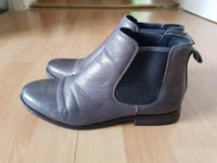 graue Chelsea Boots *Apple Of Eden* Manon Gr.38 Leder Stiefelette Hessen - Kassel Vorschau