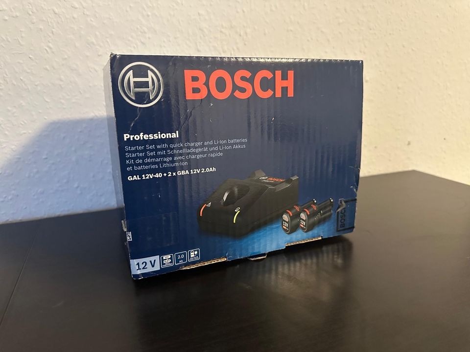 Bosch Professional Ladegerät inkl. 2 Akkus NEU in Wiesloch