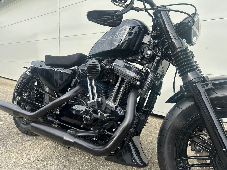 Harley Davidson 48 Sportster Forty Eight XL1200 X dezenter Umbau in Hoyerswerda