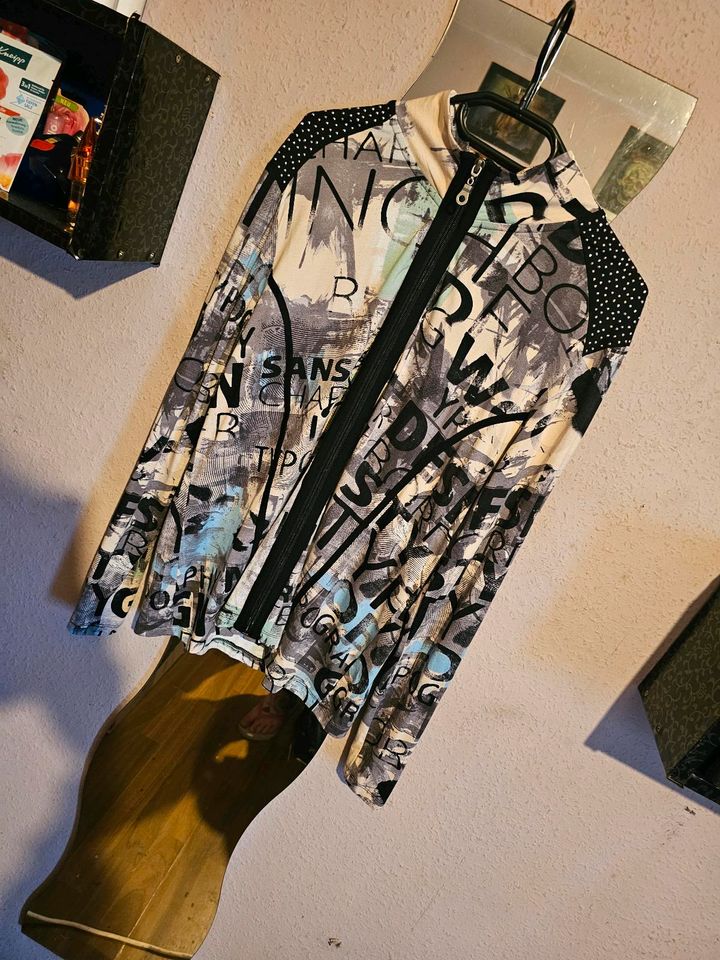 Neue Damen Glitzer Pullover Jacke Größe L in Bochum