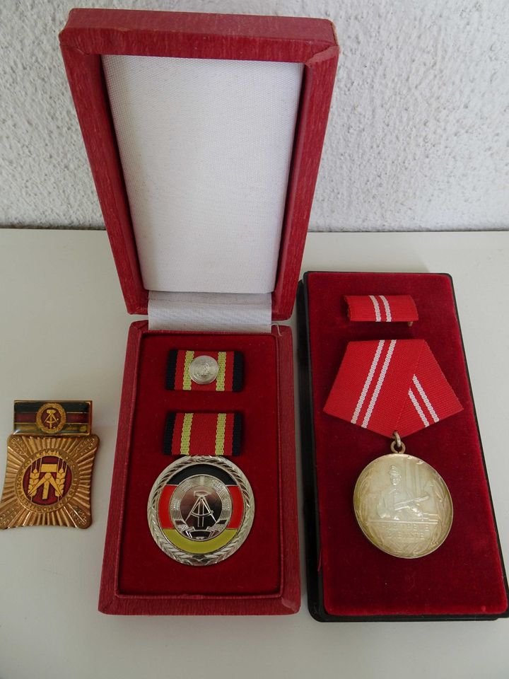 3 DDR Medaillen, Deutsche Demokratische Republik in Köln