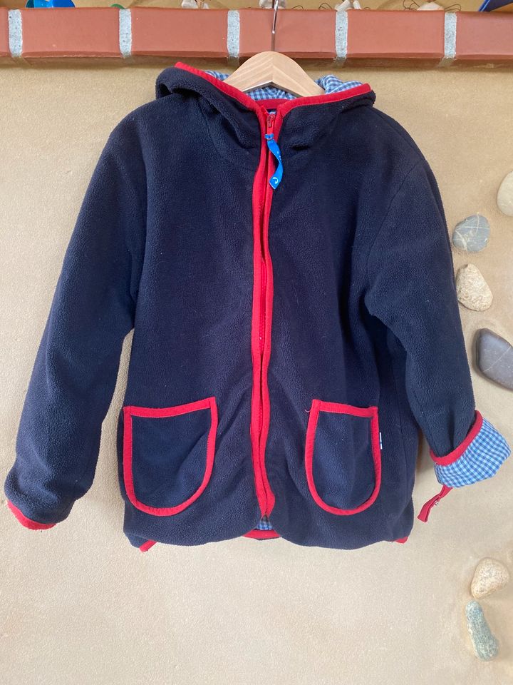 Finkid Fleecejacke 120/130 blau in Waischenfeld