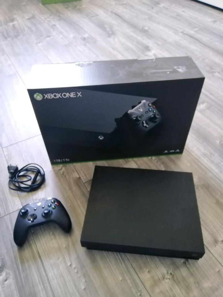 Microsoft Xbox One X 1TB in Raisdorf