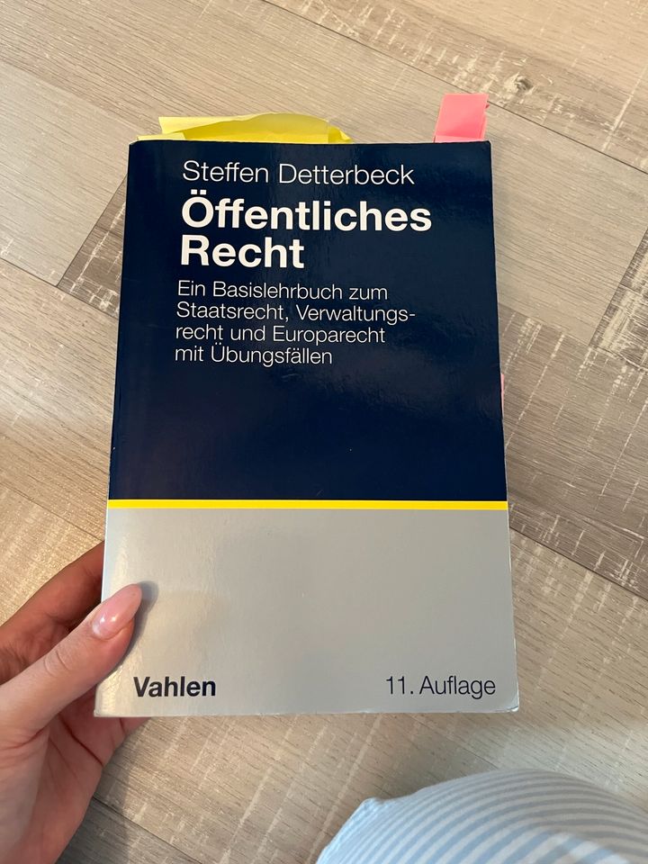 Steffen Detterbeck Öffentliches Recht 11. Auflage in Wiesbaden