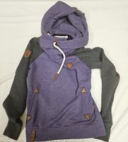 Damen Pullover Hoodie von Naketano lila schwarz, Gr. S Niedersachsen - Hameln Vorschau