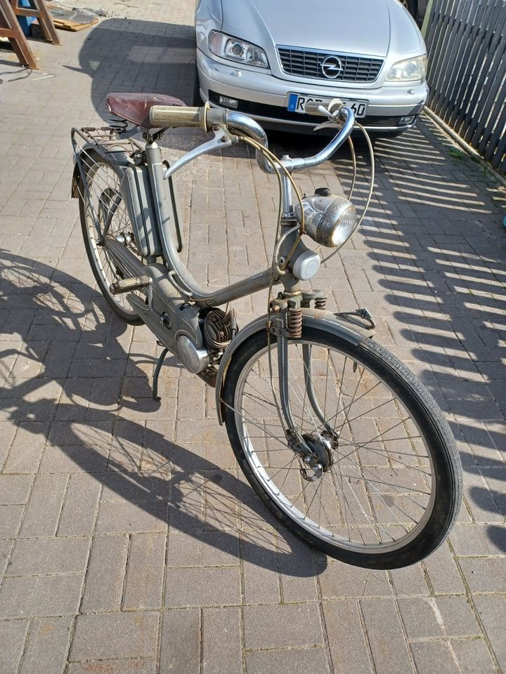 Hercules 213 mit Zündapp Motor in Wald Oberpf.