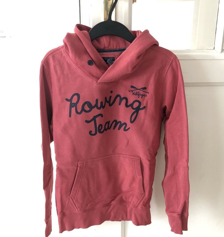 TOMMY HILFIGER Hoodie rot/koralle Gr. 164 in Wittorf