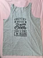 Tanktop "Country Music" grau Gr. L/XL NEU Schleswig-Holstein - Henstedt-Ulzburg Vorschau