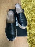 Espadrilles, Chanel, Original, schwarz, Leder, Gr.35 Berlin - Charlottenburg Vorschau