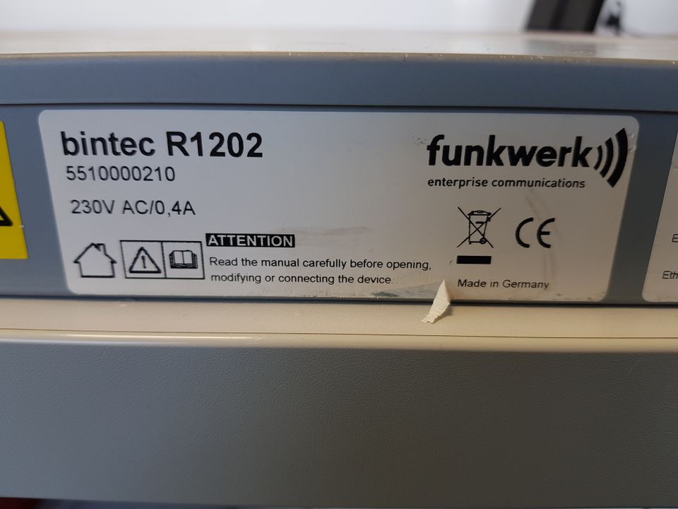 Corporate Router bintec R1202 - gebraucht in Neusäß