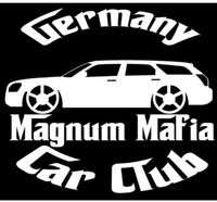 Dodge magnum mafia Aufkleber 50 cm schwarz Niedersachsen - Langenhagen Vorschau